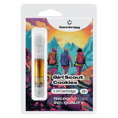 Canntropy THCPO Cartridge Girl Scout Cookies, jakość THCPO 90%, 1 ml