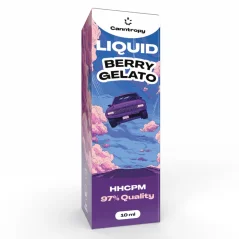 Canntropy Gelato Líquido de Frutas Vermelhas HHCPM, HHCPM 97% qualidade, 10 ml