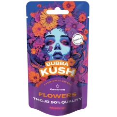 Canntropy THCJD Flower Bubba Kush, THCJD 90% kakovost, 1 g - 100 g