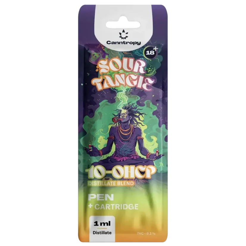 Canntropy 10-OHCP Pen + Cartridge Sour Tangie, 10-OHCP 20 %, 1 ml