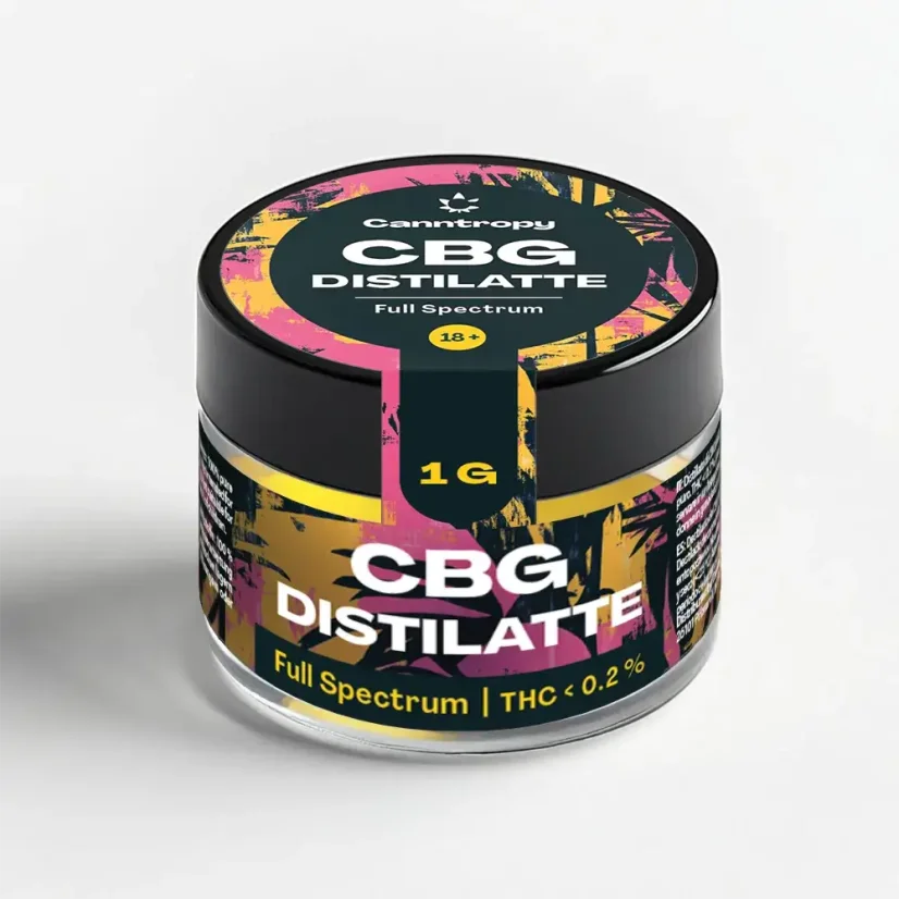 Canntropy Απόσταγμα CBG Full Spectrum, 1g