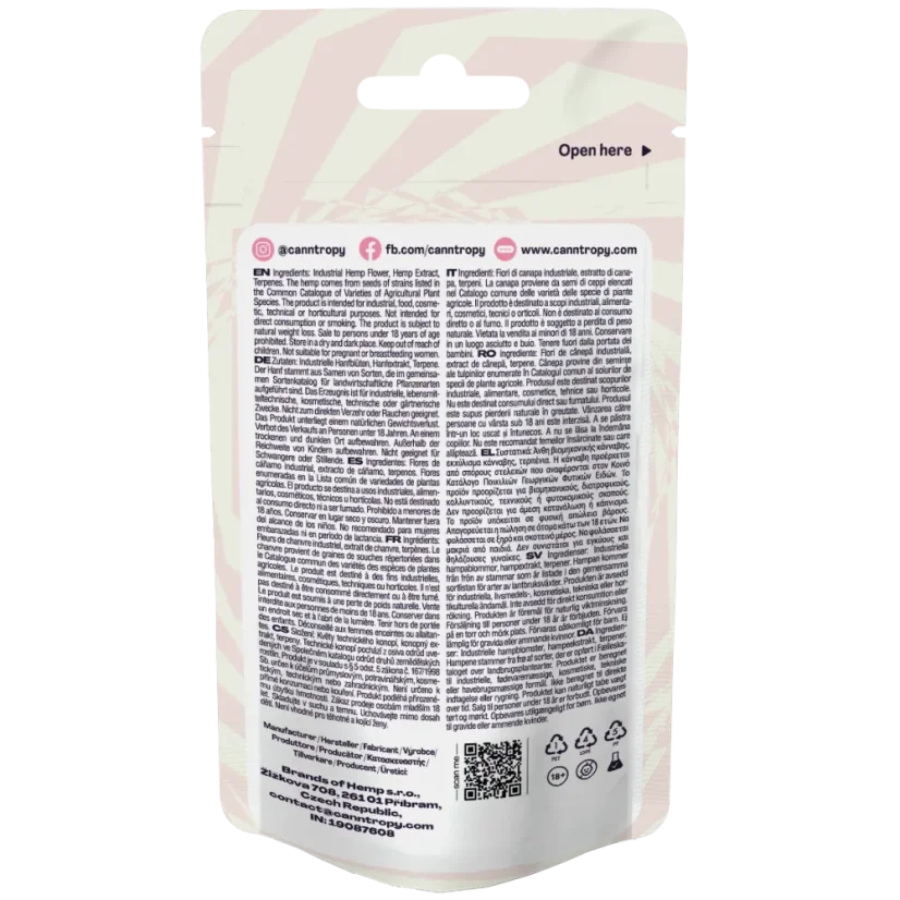 Canntropy CBG9 Flower Sugar Cookie, CBG9 85% quality, 1 g - 100 g