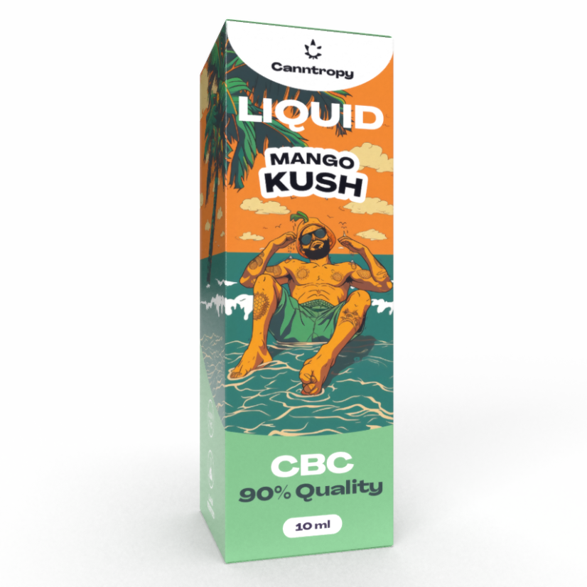 Canntropy CBC Liquid Mango Kush, qualidade CBC 90%, 10 ml