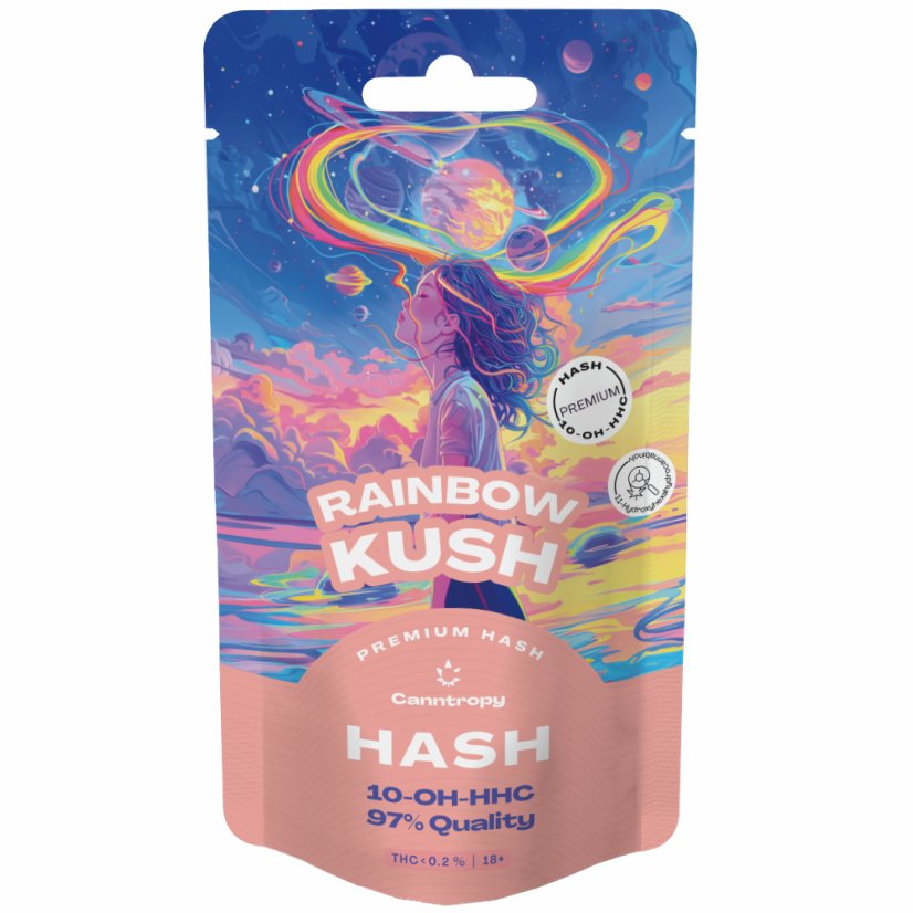 Canntropy 10-OH-HHC Hash Rainbow Kush, 10-OH-HHC 97% качество, 1 g - 100 g