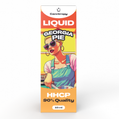 Canntropy HHCP Liquid Georgia Pie, HHCP 90% de qualidade, 10ml