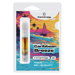 Canntropy THCB Cartuccia Caribbean Breeze, THCB 95% qualità, 1 ml
