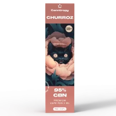 Canntropy CBN Vape Pen Churroz, 95 % CBN, 1 ml
