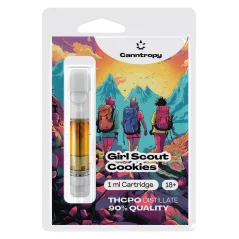 Canntropy THCPO Cartridge Girl Scout Cookies, THCPO 90% quality, 1ml