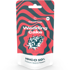 Canntropy HHC-O flor Bolo de casamento 10%, 1 g - 100 g