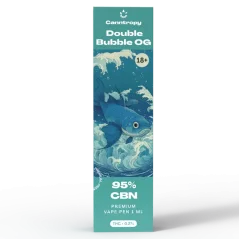 Canntropy CBN Vape Pen Double Bubble OG, 95 % CBN, 1ml