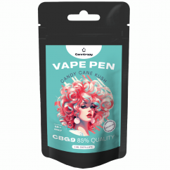 Canntropy CBG9 Disposable Vape Pen Candy Cane Kush, CBG9 85% quality, 1 ml