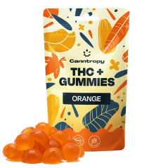 Canntropy THC+ kummikommid apelsinimaitselised, 30 tk x 5 mg, 150 g