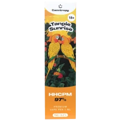 Canntropy HHCPM Vape Pen Tangie Sunrise, HHCPM 97% kvalitete, 1 ml