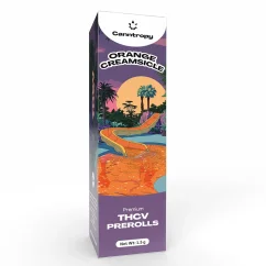 Canntropy THCV Prerolls Orange Creamsicle, THCV 96% ποιότητας, 1,5 γρ.