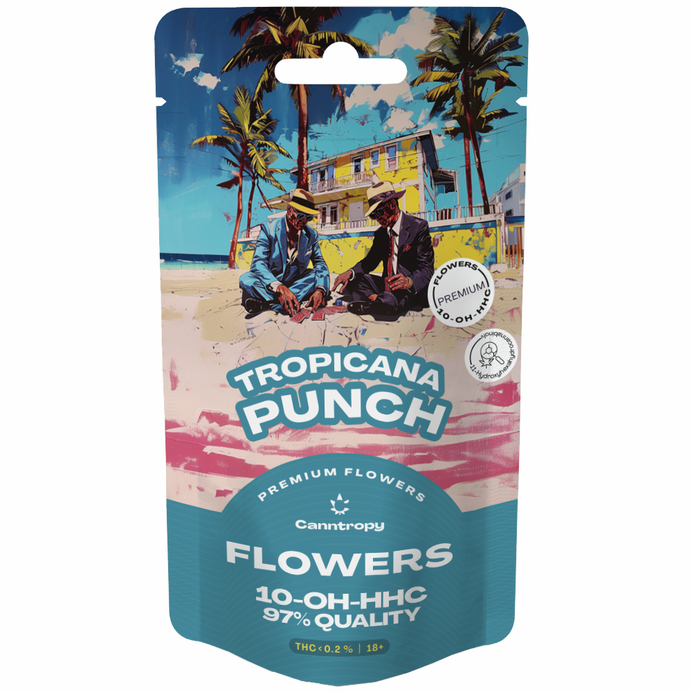 Flori de 10-OH-HHC de la Canntropy în aromă Tropicana Punch